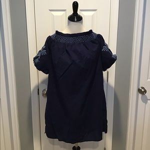 Beach lunch lounge Navy Dress